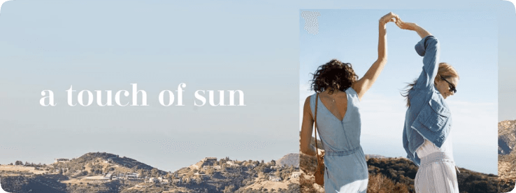 A touch of sun